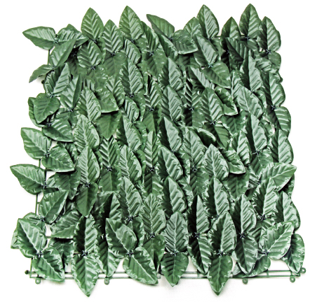 Laurel Leaves Fencing,  w/ star staples