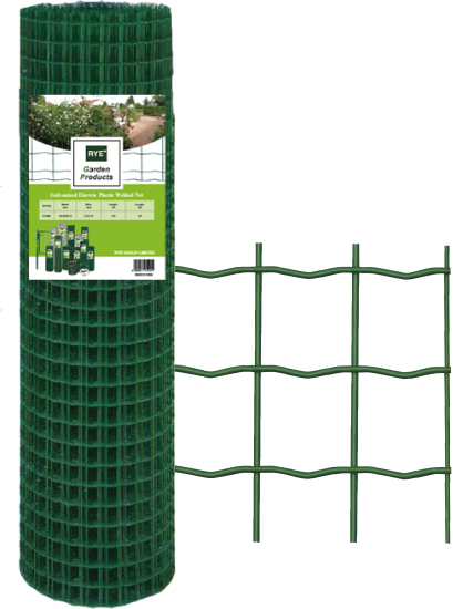 PVC Coated Spiked Top Euro Fence