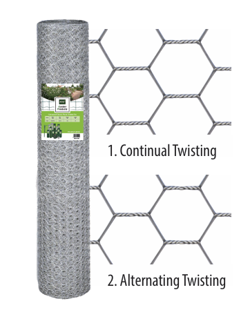 Triple Twist Hexagonal Iron Wire Netting