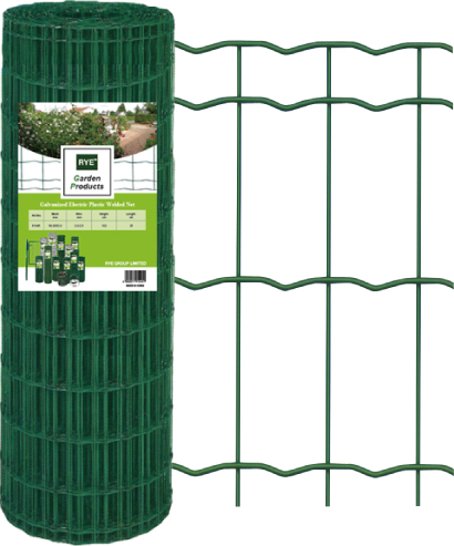 Large PVC Coated Double Edge Euro Fence