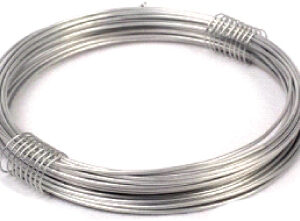 Galv. wire with spring coiling