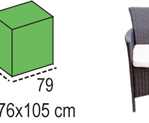 PE Outdoor Furniture Cover - Deluxe Chair
