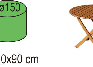 PE Outdoor Furniture Cover - Small Round Desk