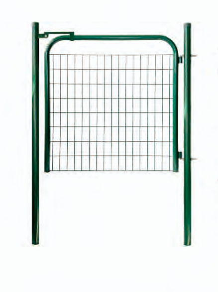 Round Frame Round Post Garden Gate