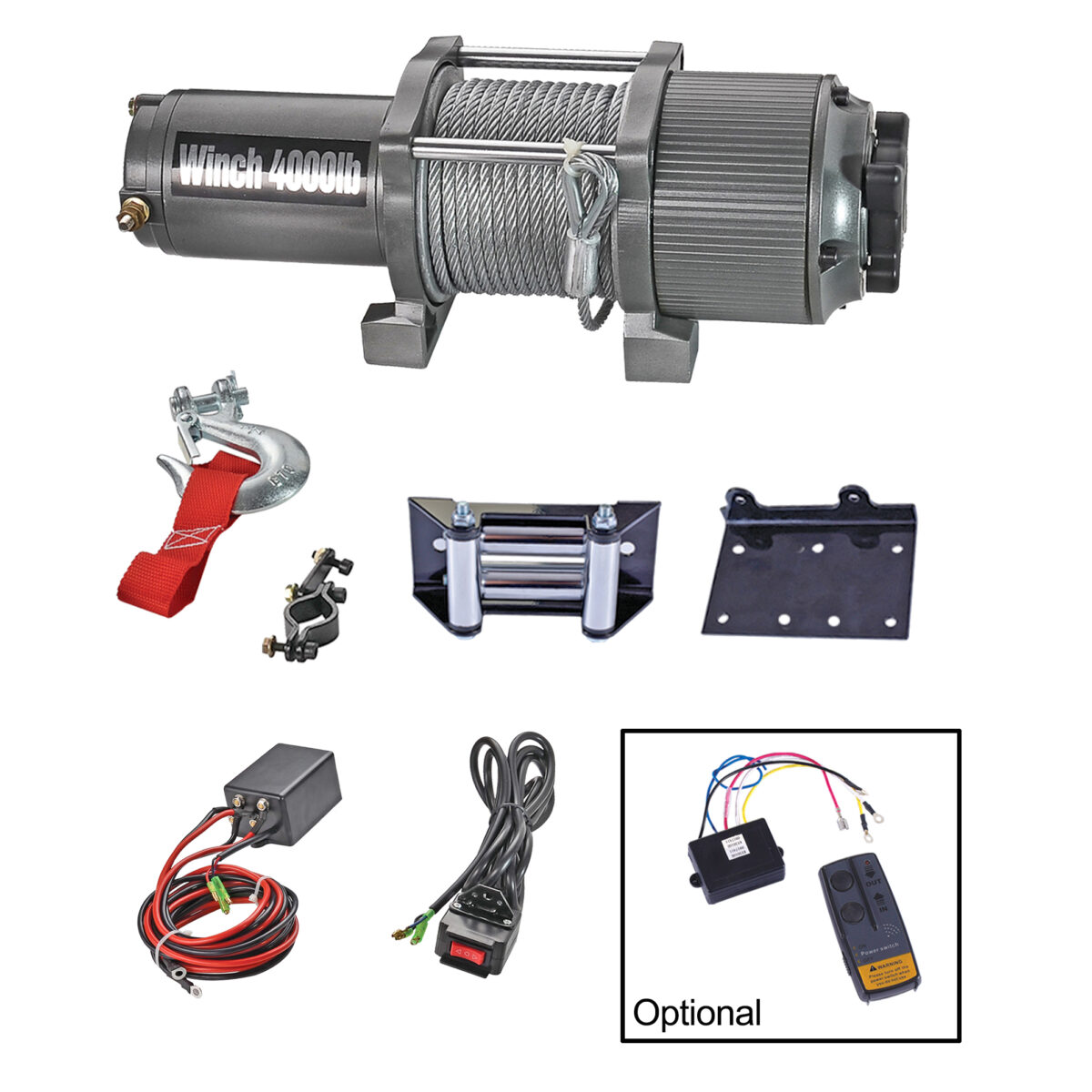 ATV  Winch 4000(12V)