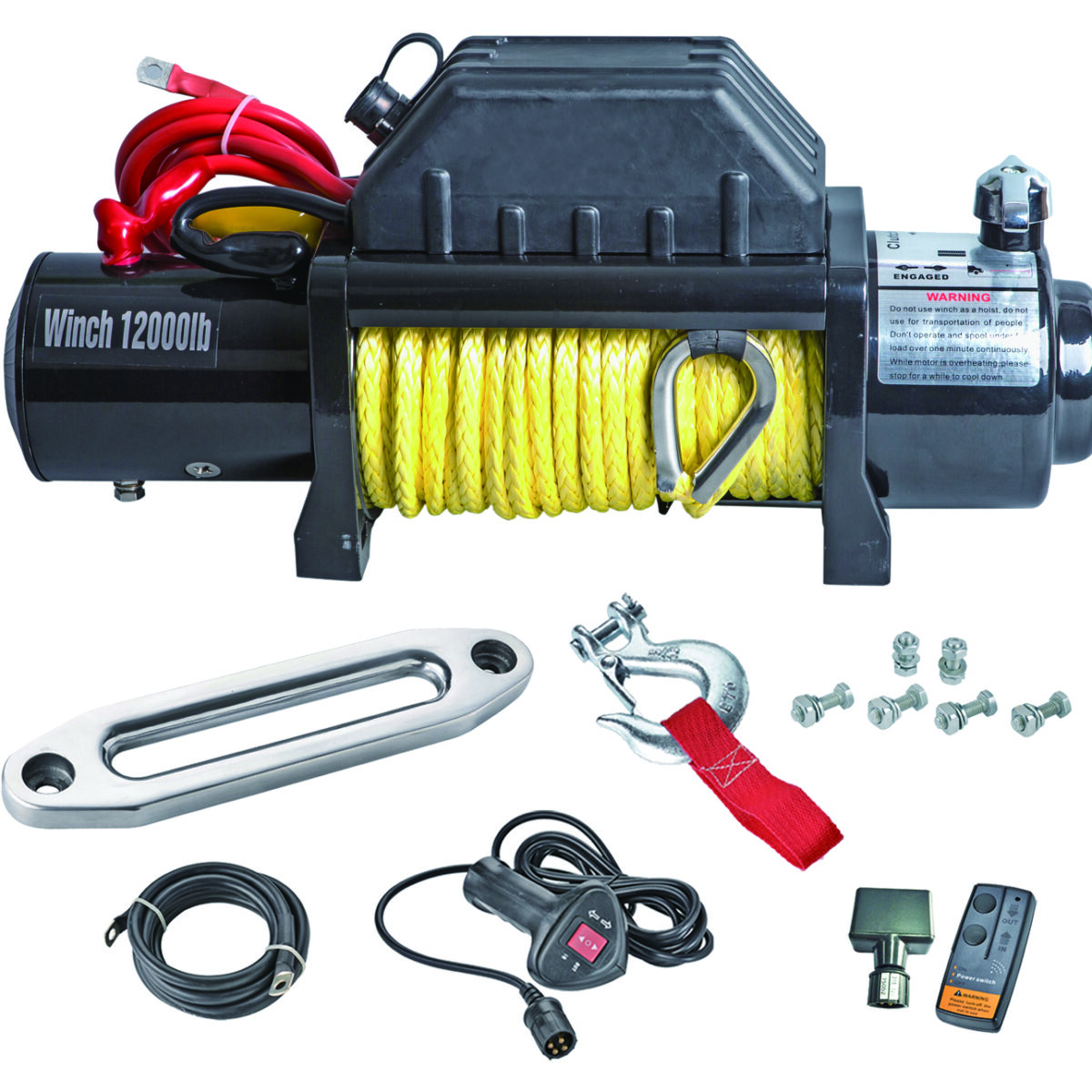 4x4 Winch 12000