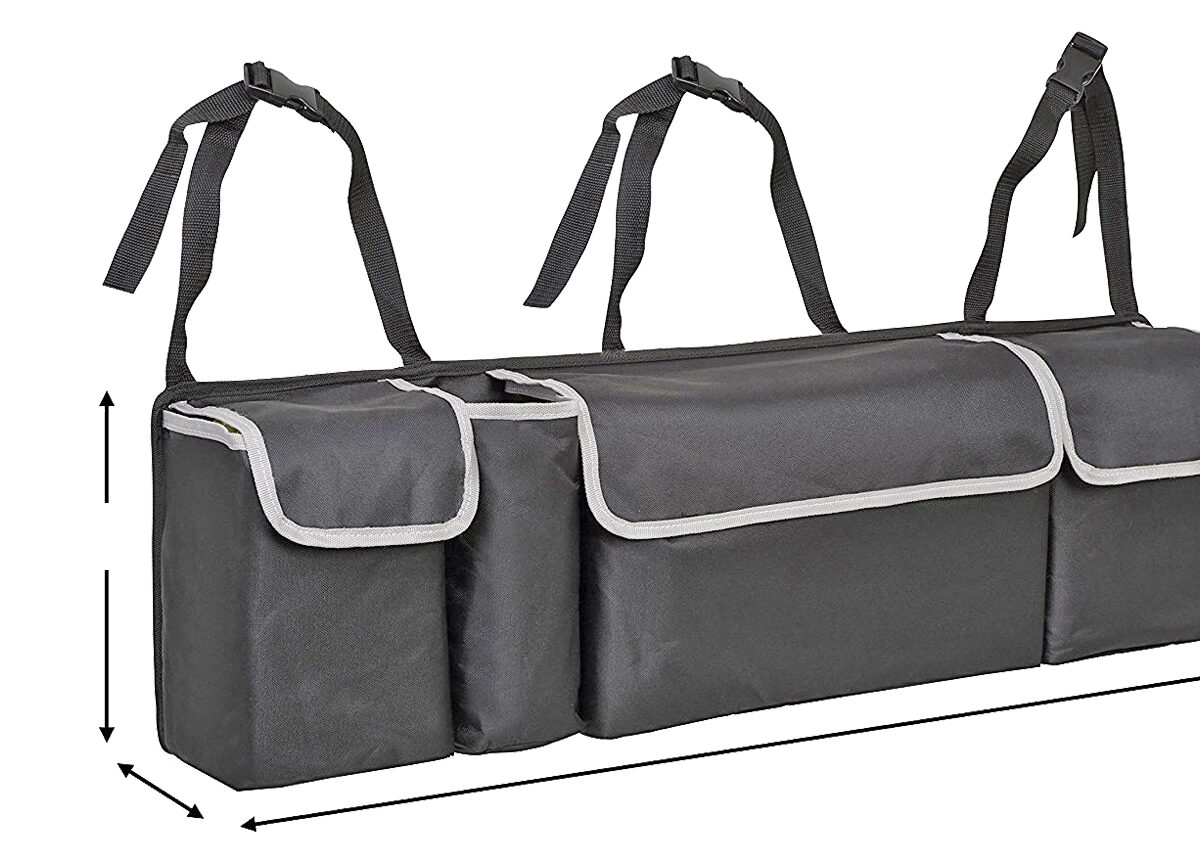 2 in 1 Trunk and Backseat Organizer