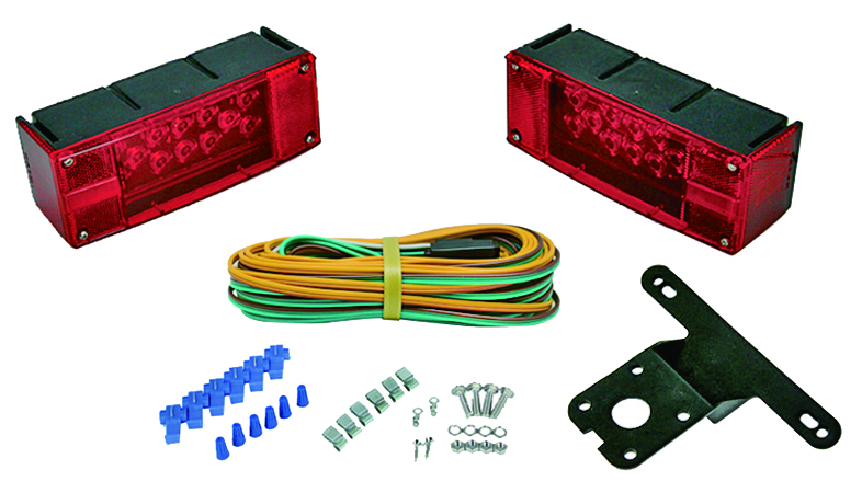 Submersible RectangularTrailer Light Kit