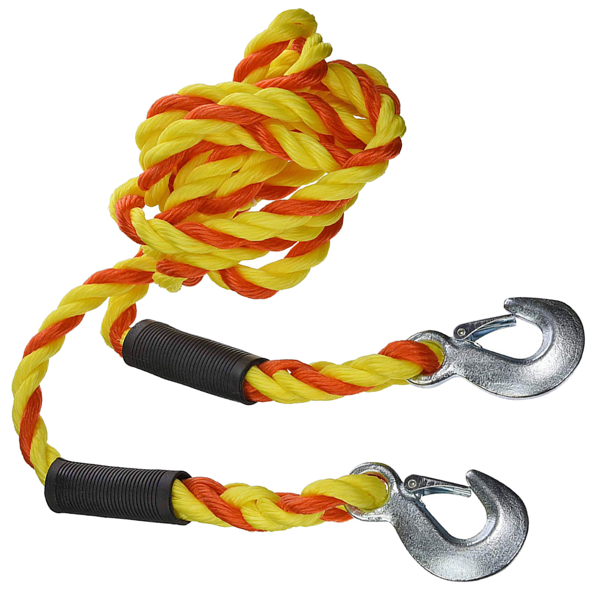 Tow Strap with Safety Steel Forged Hook