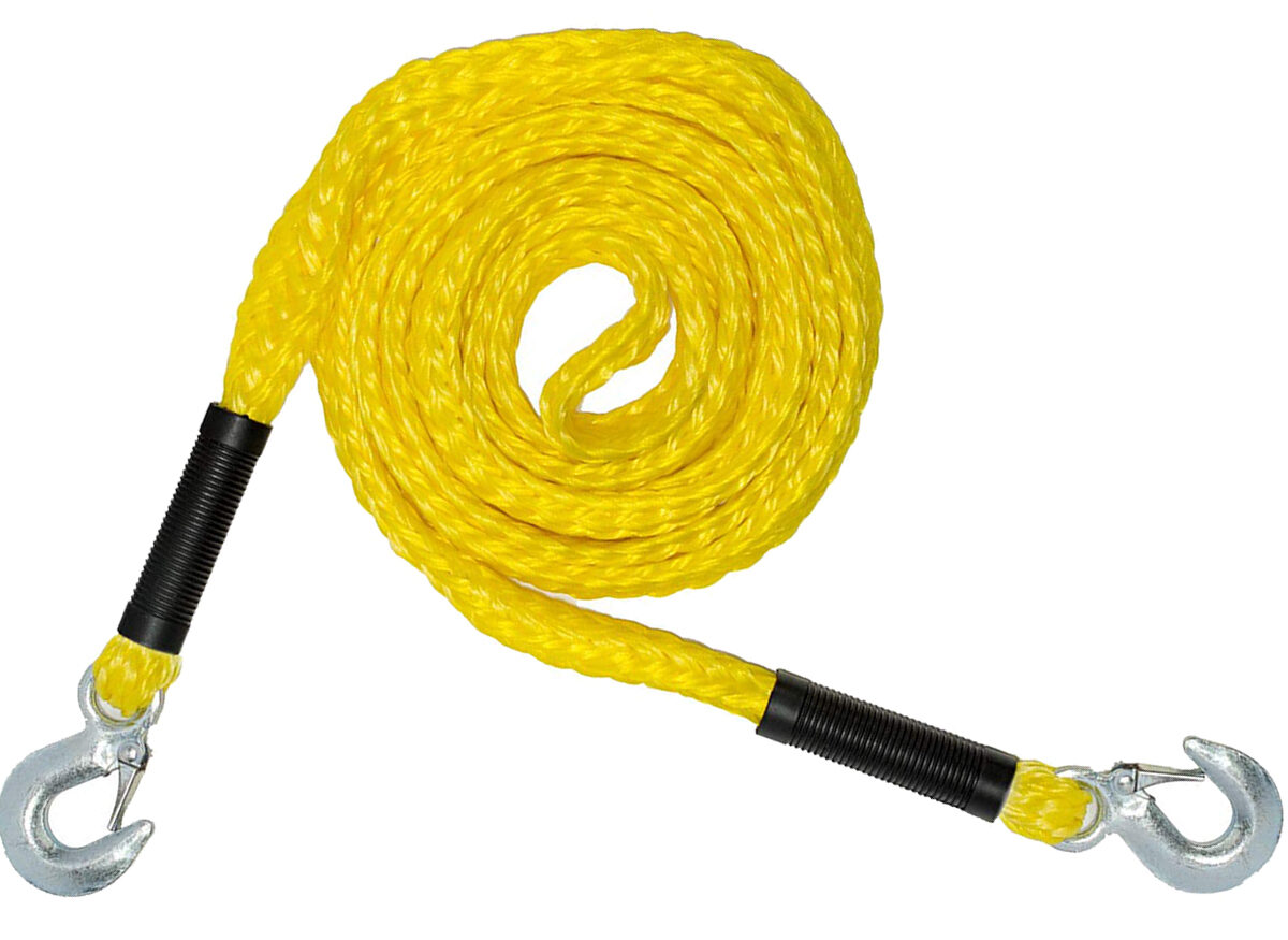 Tow Strap with Safety Steel Forged Hook