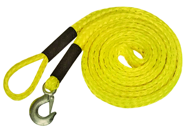 Tow Strap with Safety Steel Forged Hook