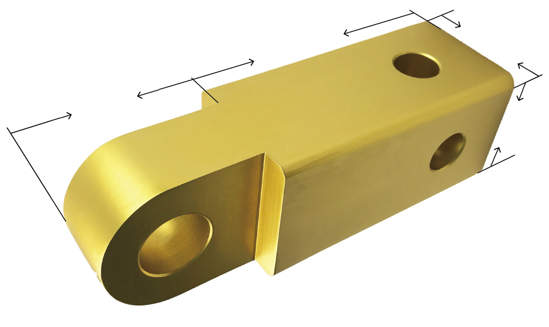 Aluminum Tow Bar Shackle Receiver
