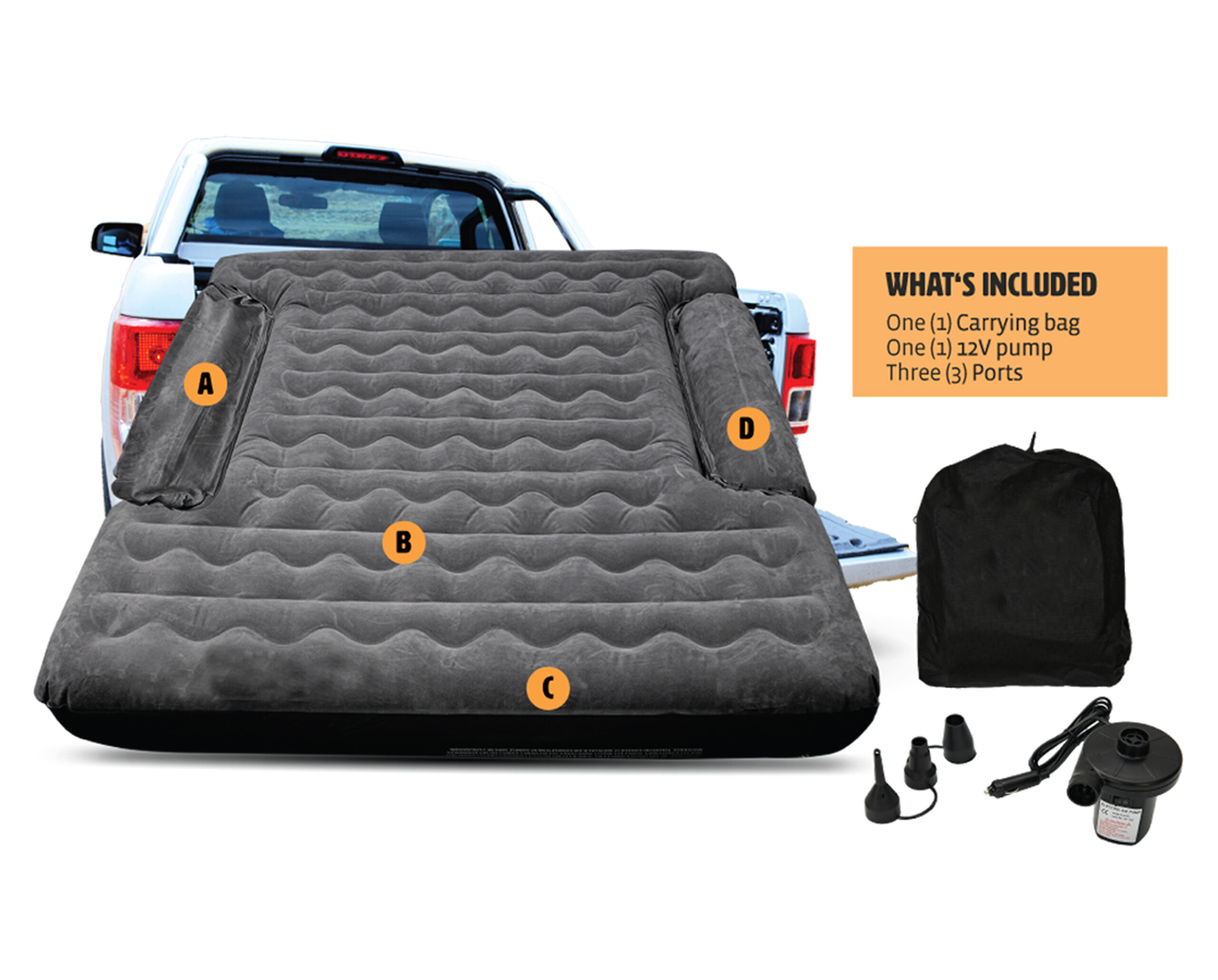 Inflatable Truck Bed Air Mattress 5.5ft to 5.8ft - Image 7